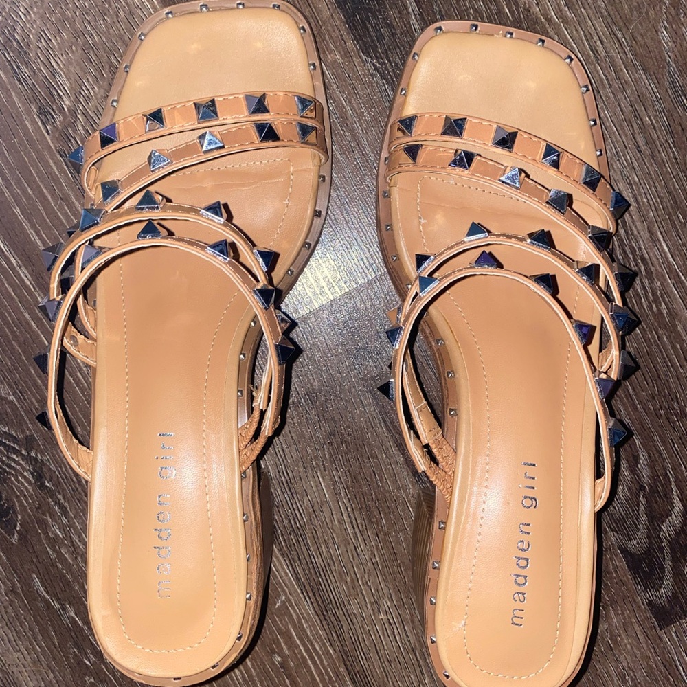 Madden girl studded sandals